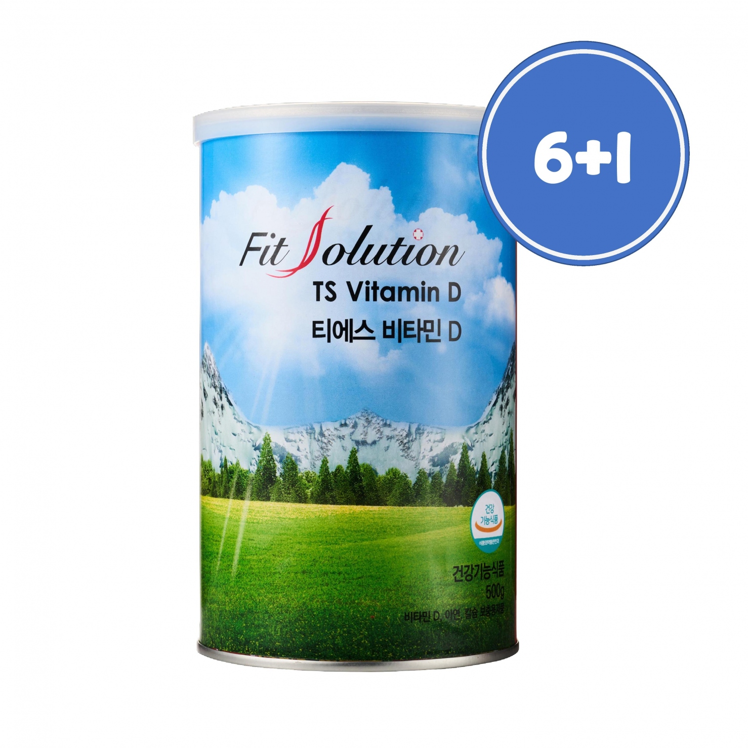 티에스 비타민 D 6+1 